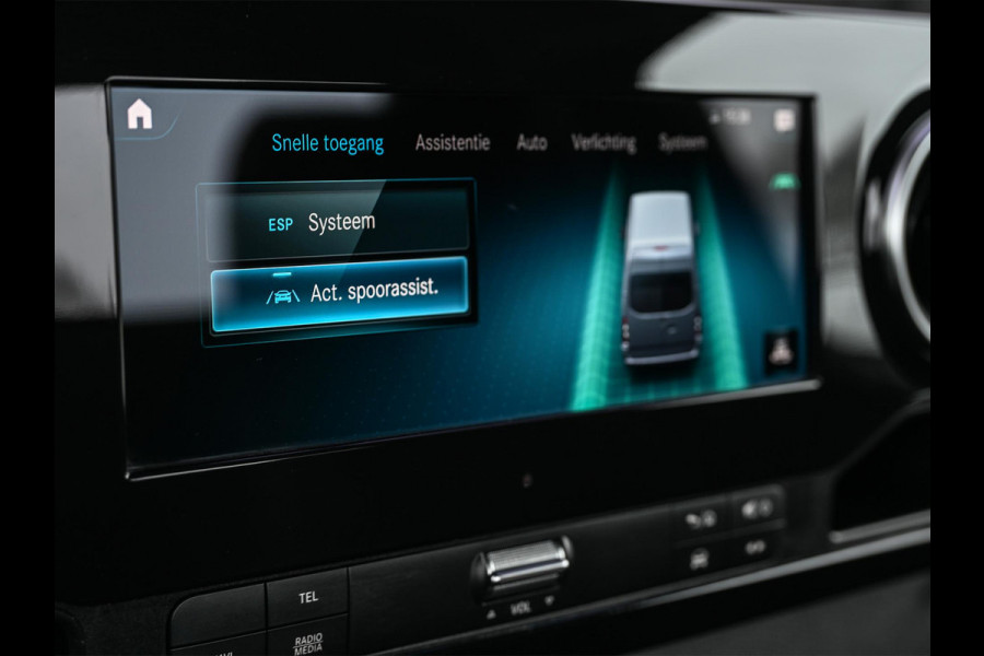 Mercedes-Benz Sprinter 519 3.0 CDI L3 EURO VI-D NL Auto · Tijhof opbouw · Luchtvering · Trekhaak · Opbergvakken L+R · Distronic · Led · 6 Cillinder · Climate · Lier elektrisch · Geveerde bestuurderstoel | oprijwagen