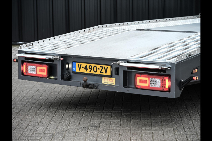 Mercedes-Benz Sprinter 519 3.0 CDI L3 EURO VI-D NL Auto · Tijhof opbouw · Luchtvering · Trekhaak · Opbergvakken L+R · Distronic · Led · 6 Cillinder · Climate · Lier elektrisch · Geveerde bestuurderstoel | oprijwagen