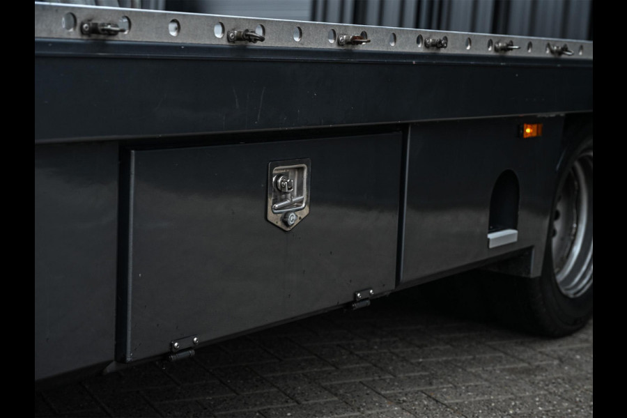Mercedes-Benz Sprinter 519 3.0 CDI L3 EURO VI-D NL Auto · Tijhof opbouw · Luchtvering · Trekhaak · Opbergvakken L+R · Distronic · Led · 6 Cillinder · Climate · Lier elektrisch · Geveerde bestuurderstoel | oprijwagen