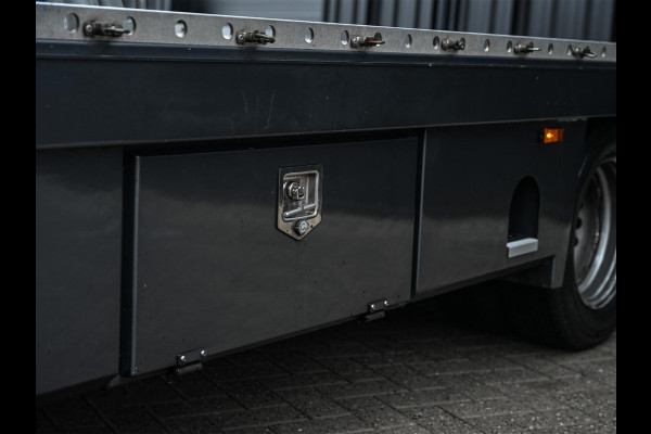 Mercedes-Benz Sprinter 519 3.0 CDI L3 EURO VI-D NL Auto · Tijhof opbouw · Luchtvering · Trekhaak · Opbergvakken L+R · Distronic · Led · 6 Cillinder · Climate · Lier elektrisch · Geveerde bestuurderstoel | oprijwagen