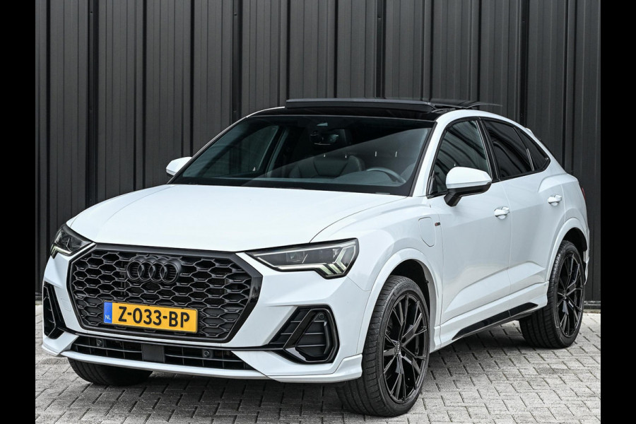 Audi Q3 Sportback 45 TFSI e S Edition | Panoramadak | Leder | Achteruitrijcamera | Stoelverwarming  | Climate control | 20 Inch