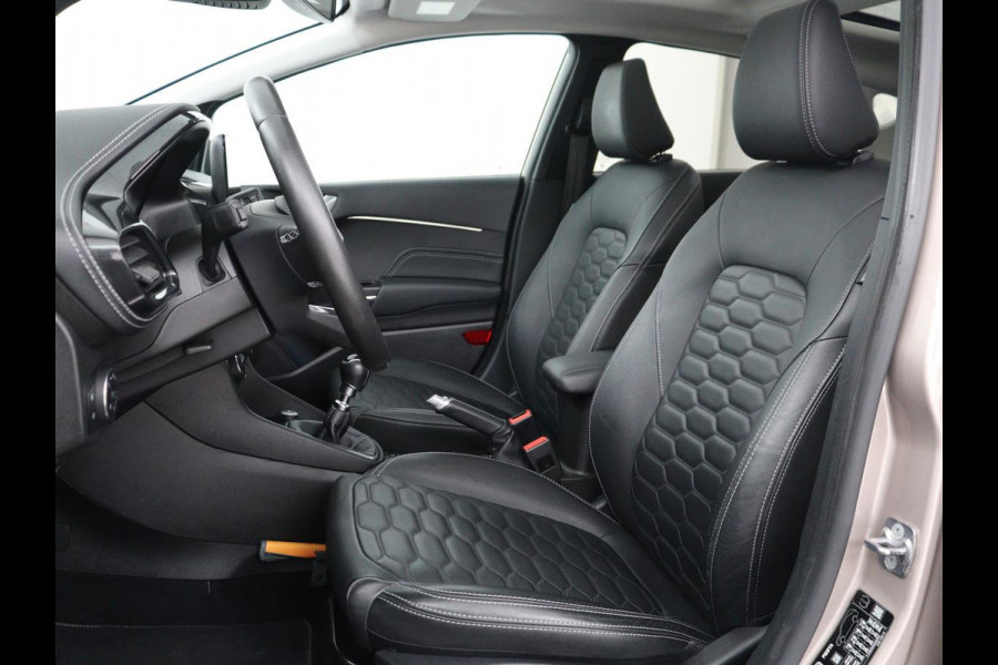 Ford Fiesta 1.0 EcoBoost Vignale | Panoramadak | Carplay | Lederen bekleding | Camera | Adaptive Cruise | Navigatie | Stoel & stuurverwarming | LM | B&O Geluidsinstallatie | DAB