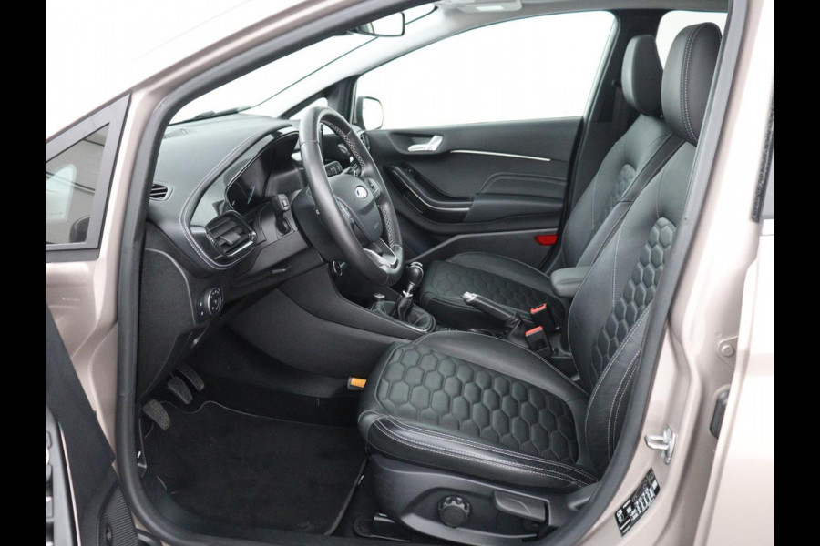 Ford Fiesta 1.0 EcoBoost Vignale | Panoramadak | Carplay | Lederen bekleding | Camera | Adaptive Cruise | Navigatie | Stoel & stuurverwarming | LM | B&O Geluidsinstallatie | DAB