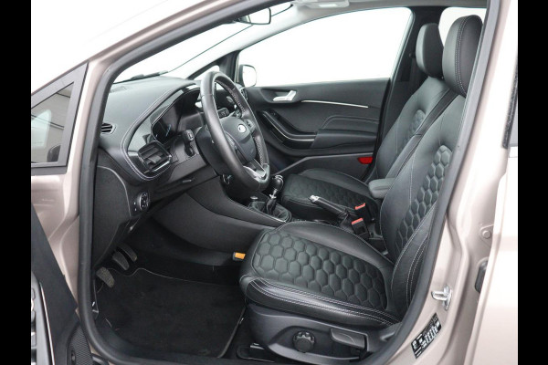 Ford Fiesta 1.0 EcoBoost Vignale | Panoramadak | Carplay | Lederen bekleding | Camera | Adaptive Cruise | Navigatie | Stoel & stuurverwarming | LM | B&O Geluidsinstallatie | DAB
