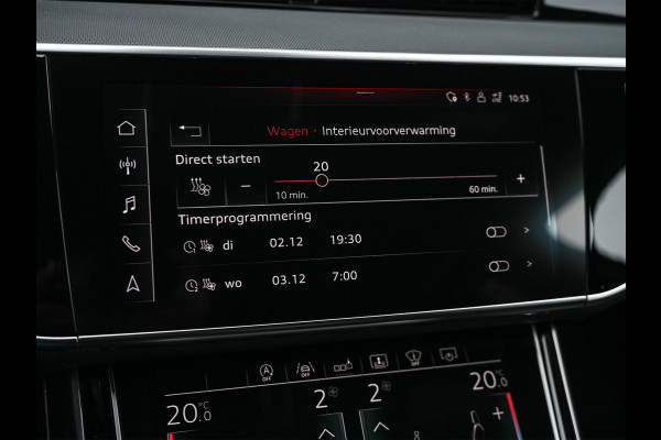 Audi A8 55 TFSI quattro Pro Line Plus | LUCHTVERING | STANDKACHEL | VIRTUAL COCKPIT | LUCHTVERING | ADAPTIVE CRUISE | STOELVERWARMING EN -VENTILATIE | MASSAGE | 360 CAMERA | PANORAMADAK | LED | STUURVERWARMING | HEAD-UP | AMBIANCE INTERIEUR | SOFT-CLOSE |