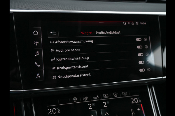 Audi A8 55 TFSI quattro Pro Line Plus | LUCHTVERING | STANDKACHEL | VIRTUAL COCKPIT | LUCHTVERING | ADAPTIVE CRUISE | STOELVERWARMING EN -VENTILATIE | MASSAGE | 360 CAMERA | PANORAMADAK | LED | STUURVERWARMING | HEAD-UP | AMBIANCE INTERIEUR | SOFT-CLOSE |