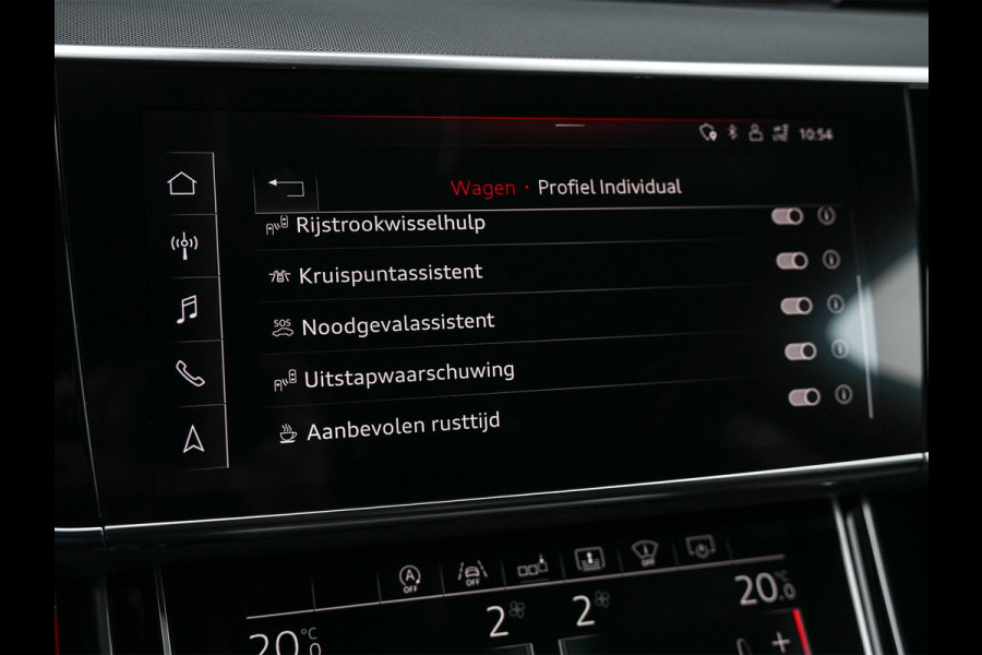 Audi A8 55 TFSI quattro Pro Line Plus | LUCHTVERING | STANDKACHEL | VIRTUAL COCKPIT | LUCHTVERING | ADAPTIVE CRUISE | STOELVERWARMING EN -VENTILATIE | MASSAGE | 360 CAMERA | PANORAMADAK | LED | STUURVERWARMING | HEAD-UP | AMBIANCE INTERIEUR | SOFT-CLOSE |