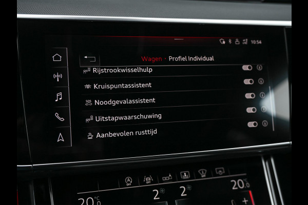 Audi A8 55 TFSI quattro Pro Line Plus | LUCHTVERING | STANDKACHEL | VIRTUAL COCKPIT | LUCHTVERING | ADAPTIVE CRUISE | STOELVERWARMING EN -VENTILATIE | MASSAGE | 360 CAMERA | PANORAMADAK | LED | STUURVERWARMING | HEAD-UP | AMBIANCE INTERIEUR | SOFT-CLOSE |