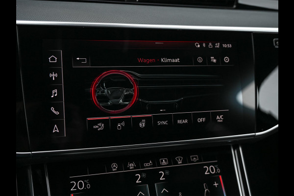 Audi A8 55 TFSI quattro Pro Line Plus | LUCHTVERING | STANDKACHEL | VIRTUAL COCKPIT | LUCHTVERING | ADAPTIVE CRUISE | STOELVERWARMING EN -VENTILATIE | MASSAGE | 360 CAMERA | PANORAMADAK | LED | STUURVERWARMING | HEAD-UP | AMBIANCE INTERIEUR | SOFT-CLOSE |