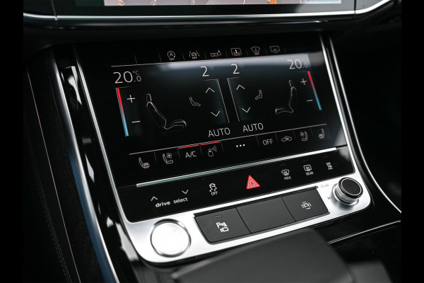Audi A8 55 TFSI quattro Pro Line Plus | LUCHTVERING | STANDKACHEL | VIRTUAL COCKPIT | LUCHTVERING | ADAPTIVE CRUISE | STOELVERWARMING EN -VENTILATIE | MASSAGE | 360 CAMERA | PANORAMADAK | LED | STUURVERWARMING | HEAD-UP | AMBIANCE INTERIEUR | SOFT-CLOSE |