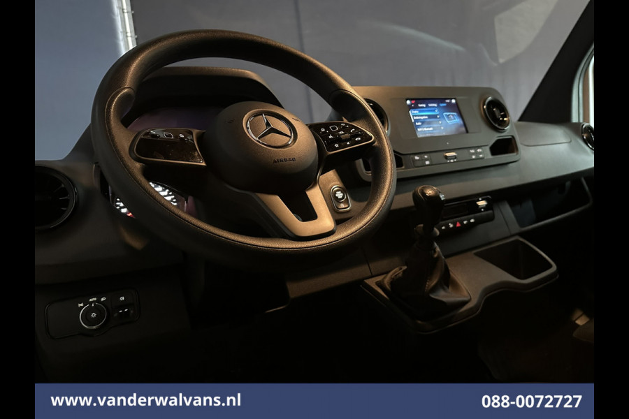 Mercedes-Benz Sprinter 317 CDI 170pk L4H2 Supermaxi Euro6 Airco | Camera | Apple Carplay | Android Auto 270 Graden Achterdeuren, Bijrijdersbank