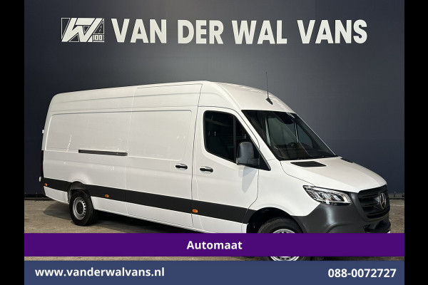 Mercedes-Benz Sprinter 319 CDI 191pk 9G-Tronic Automaat 3500kg Trekhaak L3H2 Euro6 Airco | Navigatie | LED | Apple Carplay Cruisecontrol, Android Auto, 270 Graden Achterdeuren