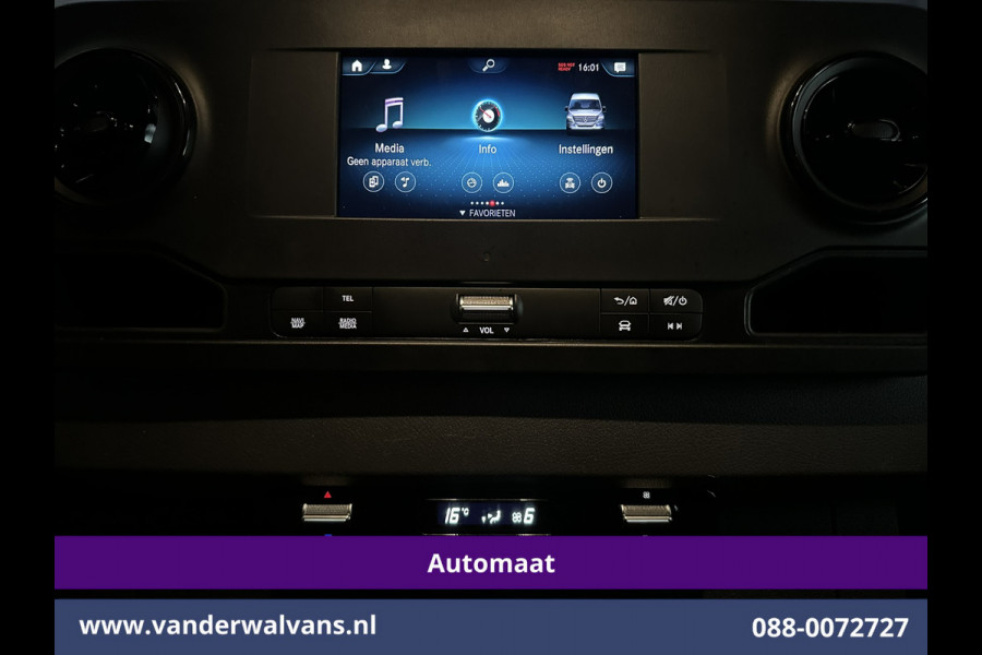 Mercedes-Benz Sprinter 319 CDI 191pk 9G-Tronic Automaat 3500kg Trekhaak L3H2 Euro6 Airco | Navigatie | LED | Apple Carplay Cruisecontrol, Android Auto, 270 Graden Achterdeuren