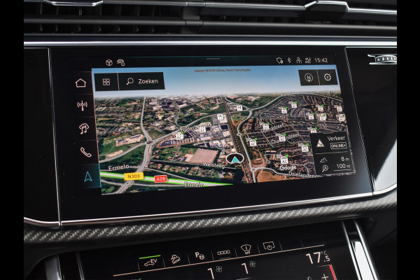 Audi Q8 60 TFSI e quattro Pro Line S Competition | B&O Advanced | Audi Exclusive | 5 Jaar Garantie | Panoramadak | Massage Stoelen | 4 Wiel Besturing | Alcantara hemel | Soft-close | Stoel Ventilatie | Elektr. Trekhaak | Oled Achterlichten | 360 camera |