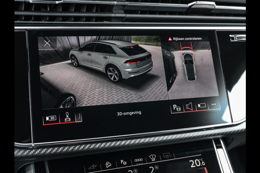 Audi Q8 60 TFSI e quattro Pro Line S Competition | B&O Advanced | Audi Exclusive | 5 Jaar Garantie | Panoramadak | Massage Stoelen | 4 Wiel Besturing | Alcantara hemel | Soft-close | Stoel Ventilatie | Elektr. Trekhaak | Oled Achterlichten | 360 camera |