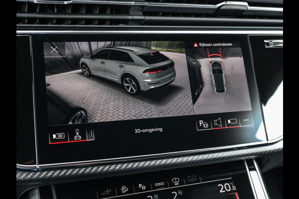 Audi Q8 60 TFSI e quattro Pro Line S Competition | B&O Advanced | Audi Exclusive | 5 Jaar Garantie | Panoramadak | Massage Stoelen | 4 Wiel Besturing | Alcantara hemel | Soft-close | Stoel Ventilatie | Elektr. Trekhaak | Oled Achterlichten | 360 camera |