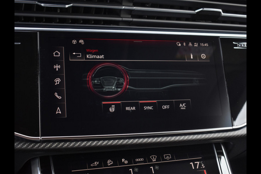 Audi Q8 60 TFSI e quattro Pro Line S Competition | B&O Advanced | Audi Exclusive | 5 Jaar Garantie | Panoramadak | Massage Stoelen | 4 Wiel Besturing | Alcantara hemel | Soft-close | Stoel Ventilatie | Elektr. Trekhaak | Oled Achterlichten | 360 camera |