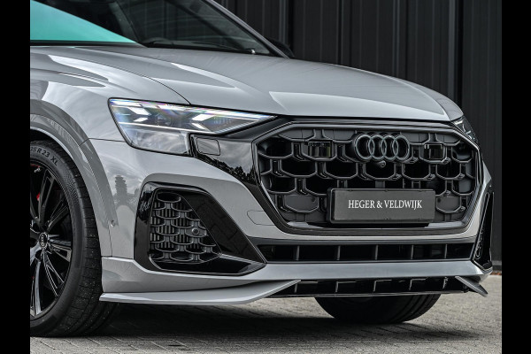 Audi Q8 60 TFSI e quattro Pro Line S Competition | B&O Advanced | Audi Exclusive | 5 Jaar Garantie | Panoramadak | Massage Stoelen | 4 Wiel Besturing | Alcantara hemel | Soft-close | Stoel Ventilatie | Elektr. Trekhaak | Oled Achterlichten | 360 camera |