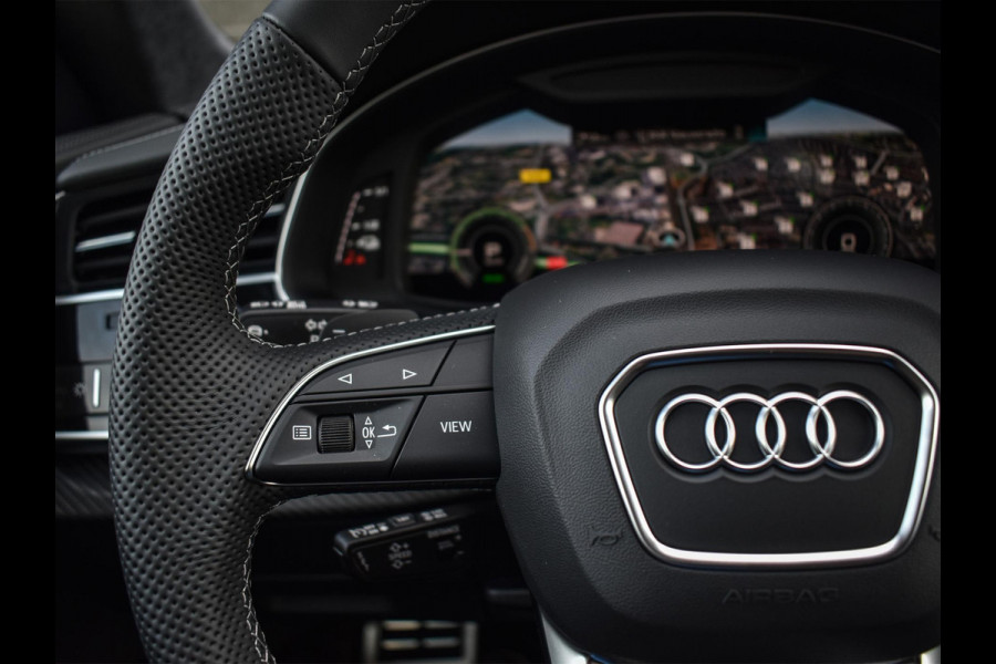 Audi Q8 60 TFSI e quattro Pro Line S Competition | B&O Advanced | Audi Exclusive | 5 Jaar Garantie | Panoramadak | Massage Stoelen | 4 Wiel Besturing | Alcantara hemel | Soft-close | Stoel Ventilatie | Elektr. Trekhaak | Oled Achterlichten | 360 camera |