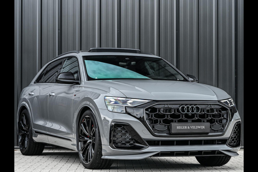 Audi Q8 60 TFSI e quattro Pro Line S Competition | B&O Advanced | Audi Exclusive | 5 Jaar Garantie | Panoramadak | Massage Stoelen | 4 Wiel Besturing | Alcantara hemel | Soft-close | Stoel Ventilatie | Elektr. Trekhaak | Oled Achterlichten | 360 camera |