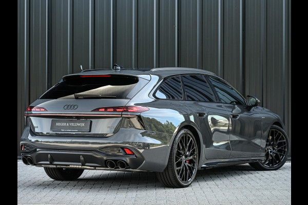 Audi A6 Avant 2.0 e-hybrid quattro S edition Competition | 5 Jaar garantie | Achterasbesturing | B&O | Carbon inleg | Stoelventilatie en Massage | Luchtvering | Panoramadak | Soft close | Keyless | Head-up | 360 camera | Passagiers Display |