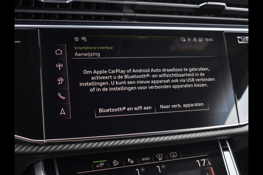 Audi Q8 60 TFSI e quattro Pro Line S Competition | B&O Advanced | Audi Exclusive | 5 Jaar Garantie | Panoramadak | Massage Stoelen | 4 Wiel Besturing | Alcantara hemel | Soft-close | Stoel Ventilatie | Elektr. Trekhaak | Oled Achterlichten | 360 camera |