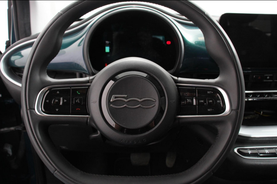 Fiat 500-E 42 kWh 118pk Icon Navigatie Apple Carplay/Android Auto Cruise Control Stoelverwarming Climate Control Lichtmetalen velgen