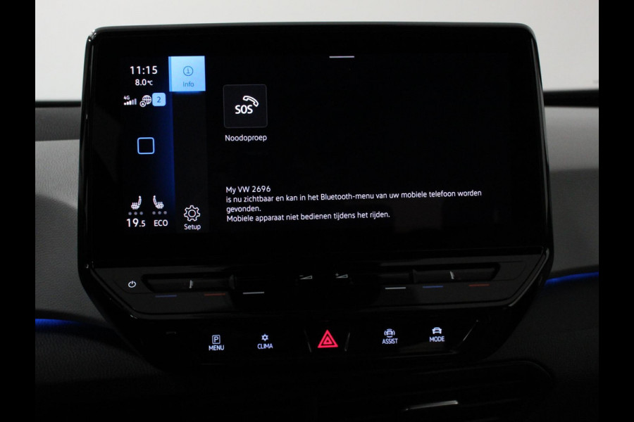 Volkswagen ID.3 First Plus 58 kWh SOH 86 % Navigatie Apple Carplay/Android Auto Camera Parkeersensoren Adaptieve Cruise Control Full LED Matrix Stoel- en stuurverwarming Lichtmetalen velgen Climate Control