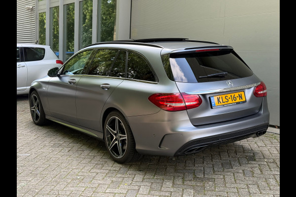 Mercedes-Benz C-Klasse Estate 43 AMG 4MATIC l Pano l Matgrijs l Headup l Memory&Koeling l 360 Camera l Burmester l Trekhaak l