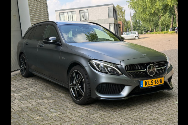 Mercedes-Benz C-Klasse Estate 43 AMG 4MATIC l Pano l Matgrijs l Headup l Memory&Koeling l 360 Camera l Burmester l Trekhaak l