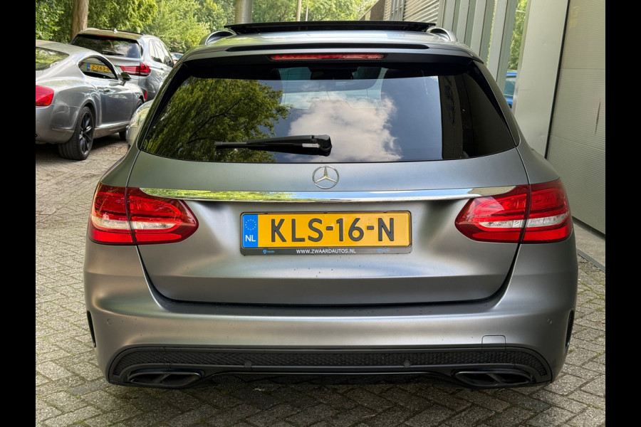 Mercedes-Benz C-Klasse Estate 43 AMG 4MATIC l Pano l Matgrijs l Headup l Memory&Koeling l 360 Camera l Burmester l Trekhaak l