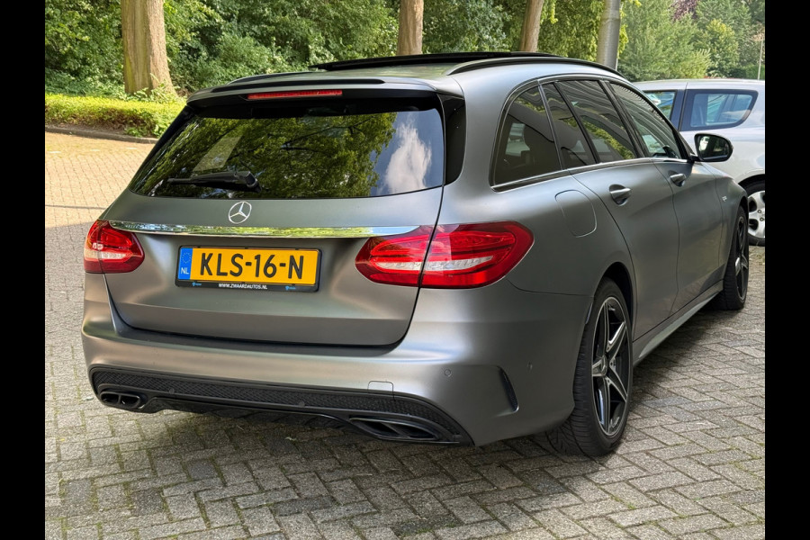 Mercedes-Benz C-Klasse Estate 43 AMG 4MATIC l Pano l Matgrijs l Headup l Memory&Koeling l 360 Camera l Burmester l Trekhaak l