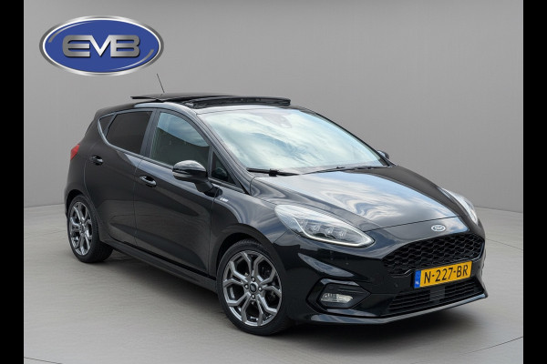 Ford Fiesta 1.0 EcoBoost 125 pk Hybrid ST-Line X, glazen panoramadak, stoelverwarming, vele opties, 1 e eigenaar, NL auto met nap