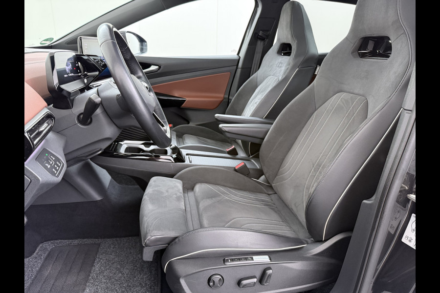 Volkswagen ID.4 Max 82kWh SOH 93% Warmtepomp Panoramdak Ergo Active+Memory Head-Up Display 360°Camera Stoel+Stuurverwarming Navi Ecc Pdc Apple Carplay/Android Auto Lmv 21" Keyless advanced display Matrix led Dodehoek detector Dealeronderhouden 1e Eigenaar Origineel Nederlandse Auto