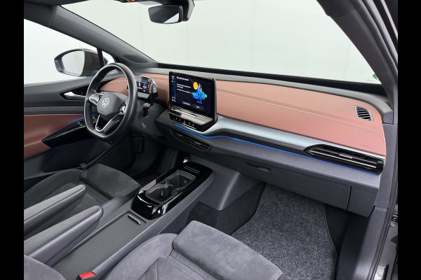 Volkswagen ID.4 Max 82kWh SOH 93% Warmtepomp Panoramdak Ergo Active+Memory Head-Up Display 360°Camera Stoel+Stuurverwarming Navi Ecc Pdc Apple Carplay/Android Auto Lmv 21" Keyless advanced display Matrix led Dodehoek detector Dealeronderhouden 1e Eigenaar Origineel Nederlandse Auto