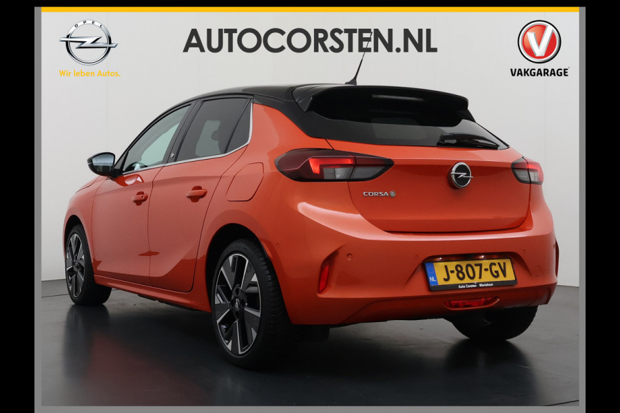 Opel CORSA-E Autom. Elegance 50kWh Stuur+Stoelverwarming 360°Camera Apple Carplay Android Auto Ecc Navi Pdc Keyless Regen-Lichtsensor Lane Assist Privacy Glas Lmv Bluetooth Isofix DAB Dealeronderhouden Origineel Nederlandse Auto