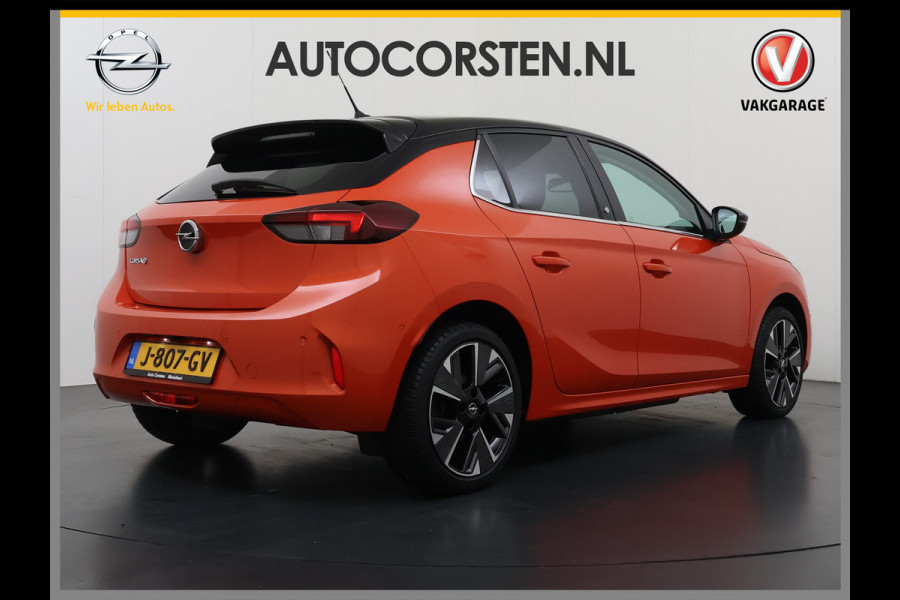 Opel CORSA-E Autom. Elegance 50kWh Stuur+Stoelverwarming 360°Camera Apple Carplay Android Auto Ecc Navi Pdc Keyless Regen-Lichtsensor Lane Assist Privacy Glas Lmv Bluetooth Isofix DAB Dealeronderhouden Origineel Nederlandse Auto