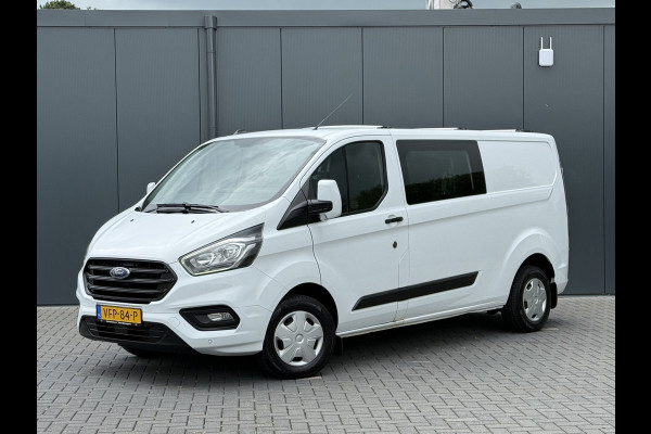 Ford Transit Custom 2.0 TDCI / L2H1 / DUBBELE CABINE / 1e EIG. / INRICHTING / TREKHAAK / CAMERA / 6-PERS.