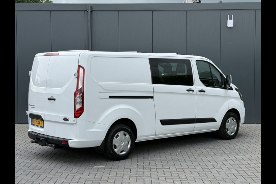 Ford Transit Custom 2.0 TDCI / L2H1 / DUBBELE CABINE / 1e EIG. / INRICHTING / TREKHAAK / CAMERA / 6-PERS.