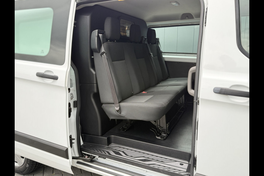 Ford Transit Custom 2.0 TDCI / L2H1 / DUBBELE CABINE / 1e EIG. / INRICHTING / TREKHAAK / CAMERA / 6-PERS.
