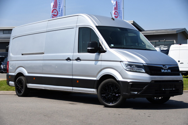 MAN TGE 3.180 35 2.0 L4H3 PB Edition Cruise, Camera, Carplay, 177pk, LED, Clima, Trekhaak, Automaat, Sensoren, Geveerde stoel, Uniek!