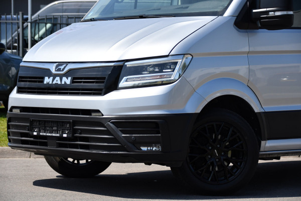 MAN TGE 3.180 35 2.0 L4H3 PB Edition Cruise, Camera, Carplay, 177pk, LED, Clima, Trekhaak, Automaat, Sensoren, Geveerde stoel, Uniek!