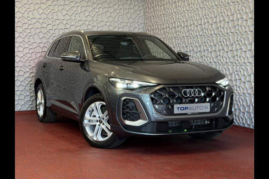 Audi Q5 2.0 TFSI E-HYBRID QUATTRO 300 PK S-EDITION PAS/DISPLAY PANO LEER 360CAM TREKHAAK MATRIXX LED ELEK.STOEL. S-LINE S LINE