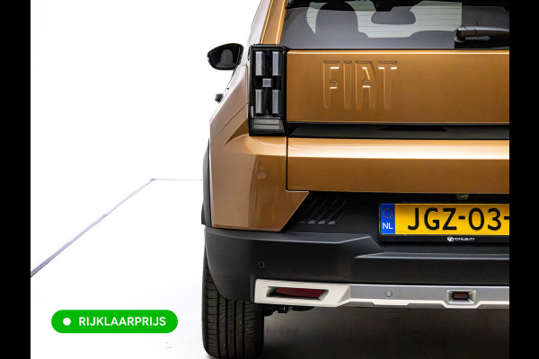 Fiat Grande Panda La Prima 11 kW 44 kWh | Tot 8 jr garantie! | Stoel-, Stuur- & Voorruitverw. | Cruise | Privacy glas | Led, Regensensor, Apple Carplay /  Android auto, Achteruitrijcamera