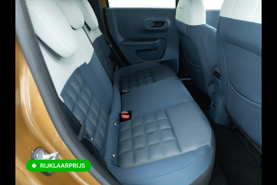 Fiat Grande Panda La Prima 11 kW 44 kWh | Tot 8 jr garantie! | Stoel-, Stuur- & Voorruitverw. | Cruise | Privacy glas | Led, Regensensor, Apple Carplay /  Android auto, Achteruitrijcamera