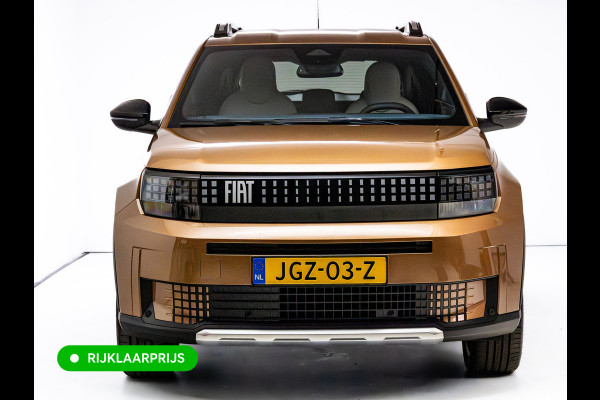 Fiat Grande Panda La Prima 11 kW 44 kWh | Tot 8 jr garantie! | Stoel-, Stuur- & Voorruitverw. | Cruise | Privacy glas | Led, Regensensor, Apple Carplay /  Android auto, Achteruitrijcamera