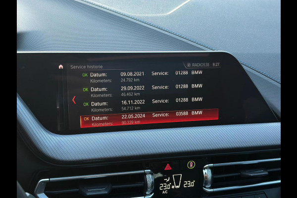 BMW 1-serie 118i M-sport pakket, panoramadak, achteruitrijcamera, Led verlichting,stoelverwarming