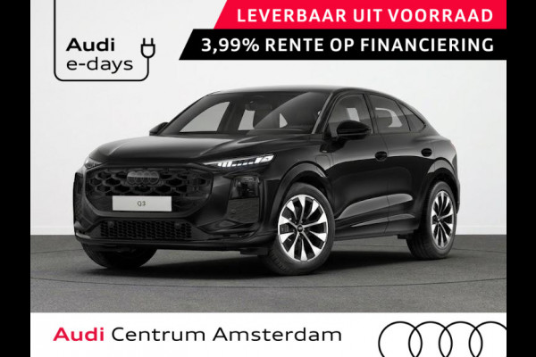 Audi Q3 Sportback S edition e-hybrid 272 pk | Techniekpakket plus | Panorama-glasdak | Optiekpakket zwart-glanzend | Trekhaak mech |