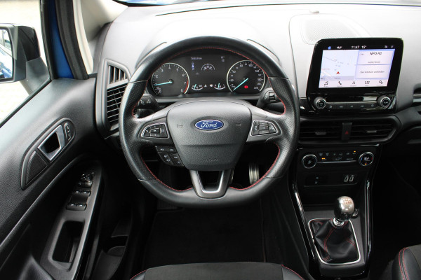 Ford EcoSport 1.0 EcoBoost ST-Line Black | Cruise Control | Navigatie | Parkeersensoren | Lichtmetalen Velgen | Zwart Dak |