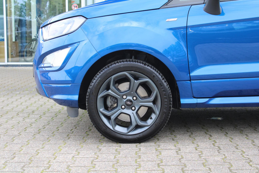 Ford EcoSport 1.0 EcoBoost ST-Line Black | Cruise Control | Navigatie | Parkeersensoren | Lichtmetalen Velgen | Zwart Dak |